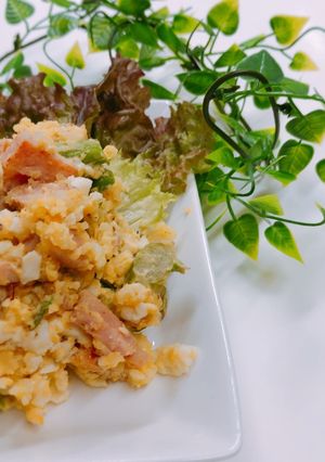 ＊アスパラベーコンのデリ風ポテトサラダ＊-レシピのメイン写真