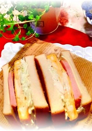 スパム＆玉子焼きサンド-レシピのメイン写真