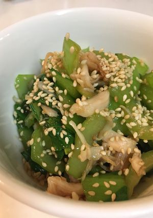 青梗菜とササミのナムル-レシピのメイン写真