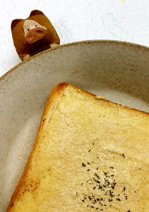 たらこマヨトースト-レシピのメイン写真