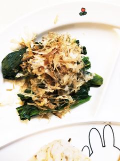 レンジで簡単お弁当にほうれん草のおひたし-レシピのメイン写真