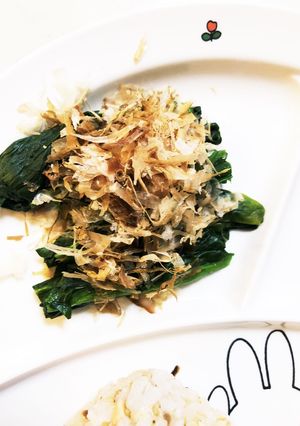 レンジで簡単お弁当にほうれん草のおひたし-レシピのメイン写真