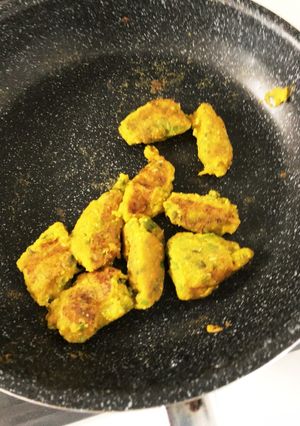 離乳食手づかみ食べに！かぼちゃおやき-レシピのメイン写真