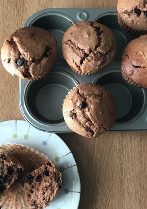 カフェモカ クリームマフィン-レシピのメイン写真