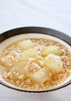 温かくても冷たくても【冬瓜のそぼろ煮】-レシピのメイン写真