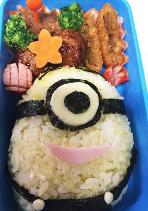 ミニオン 【スチュワート】キャラ弁-レシピのメイン写真