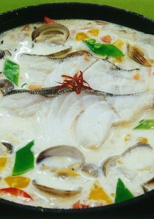 トマトと生クリームの鱈煮込み-レシピのメイン写真