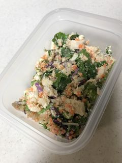 おからと水菜の和風サラダ-レシピのメイン写真