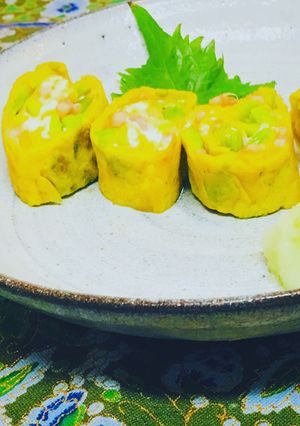 塩酒粕で旨♪そら豆と桜海老の春色卵焼き-レシピのメイン写真