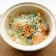鮭とほうれん草グラタン