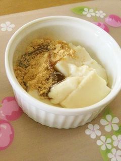 手作り黒蜜で◇豆乳くず餅-レシピのメイン写真