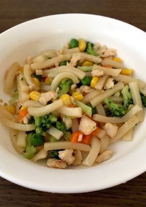離乳食完了期 焼きうどん-レシピのメイン写真