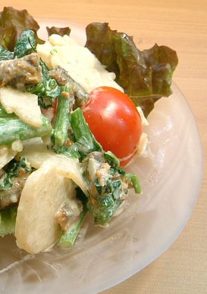 春のやきなご野菜サラダ-レシピのメイン写真