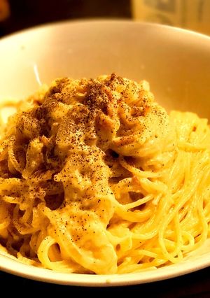 意外と簡単☆牛乳とチーズのカルボナーラ-レシピのメイン写真