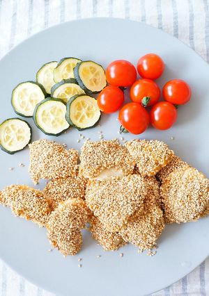 白ごま照り焼きチキン-レシピのメイン写真