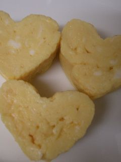 ♡ハートなだし巻き♡-レシピのメイン写真