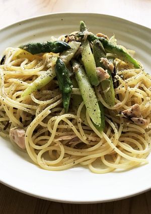 子供とランチに 簡単ツナと塩昆布のパスタ-レシピのメイン写真