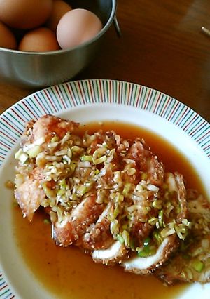 おいしいたれの、大人の「油淋鶏」ができた-レシピのメイン写真