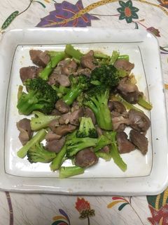 砂肝とブロッコリーの炒めもの-レシピのメイン写真