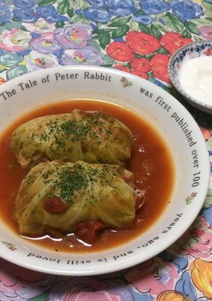 ロールキャベツ-レシピのメイン写真