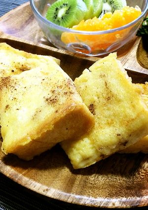 追いシナモンで「フレンチトースト♪」-レシピのメイン写真
