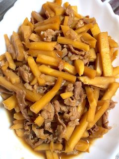 簡単美味しいな筍と豚肉しぐれ煮-レシピのメイン写真