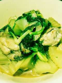牡蠣とセロリのバター炒め-レシピのメイン写真