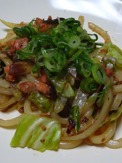 鮭のチャンチャ焼うどん-レシピのメイン写真