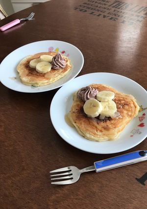 バナナパンケーキ-レシピのメイン写真