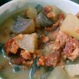 簡単♪油かすで味噌煮込み☆土手煮風☆