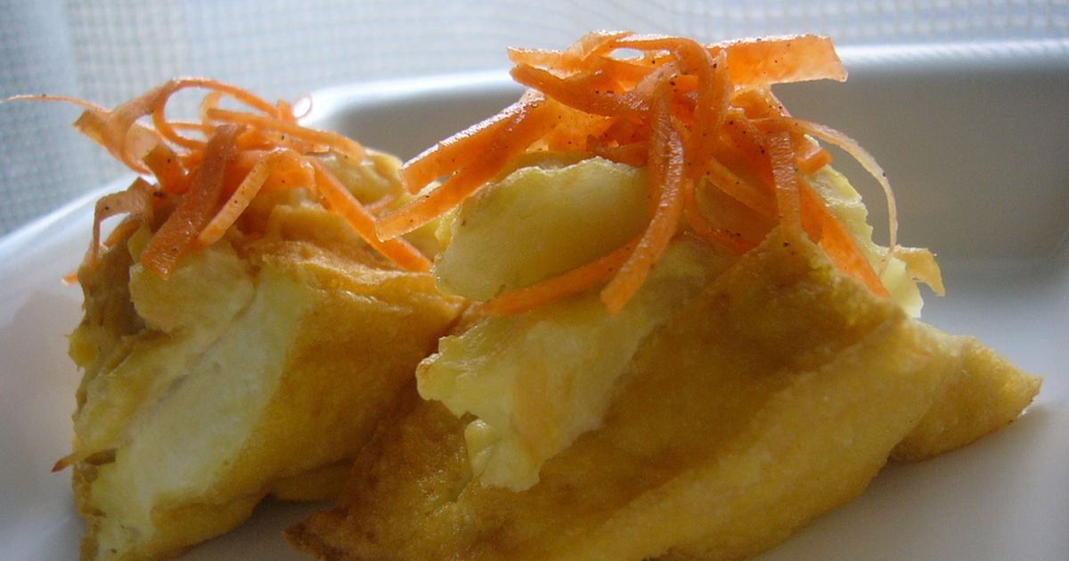 超簡単♪ポテトサラダの厚揚げサンド by sweetsweet