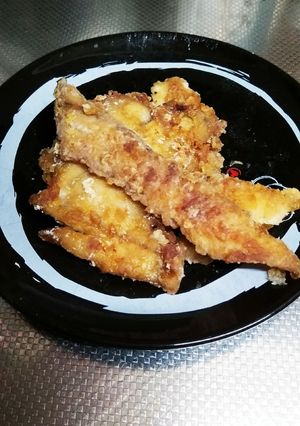 子供にも人気！とんぼまぐろの竜田揚げ焼き-レシピのメイン写真