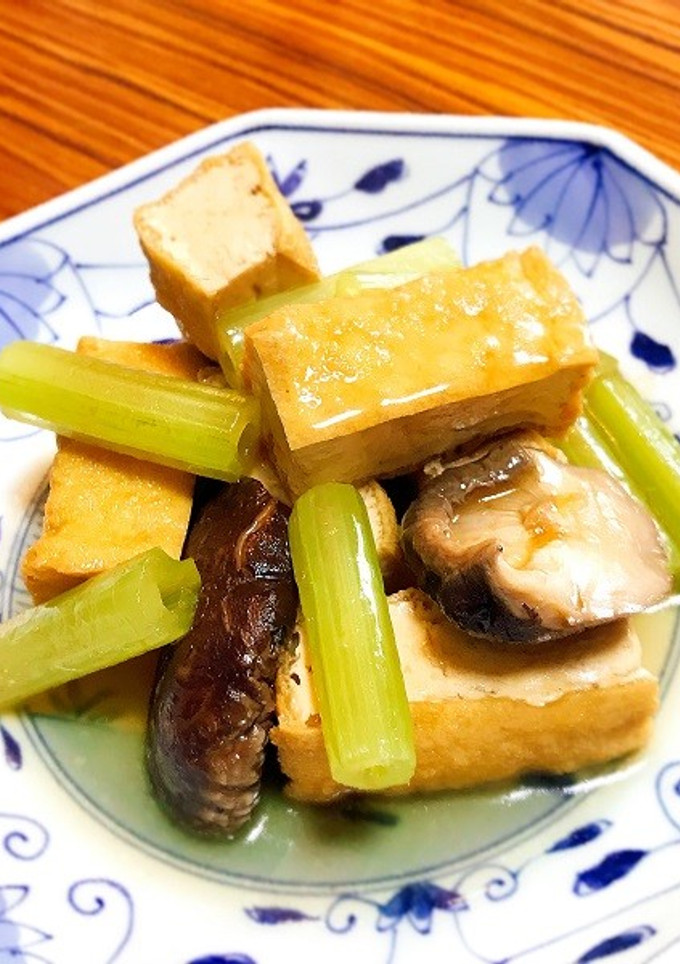 フキと厚揚げの煮物-レシピのメイン写真