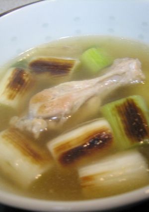 風邪撃退チキンねぎスープ-レシピのメイン写真