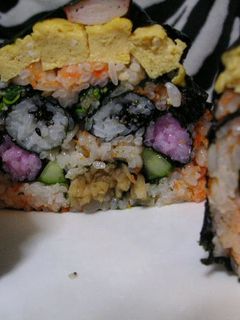 節分♪鬼の飾り巻き寿司-レシピのメイン写真