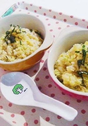 子供用）レンジで炒飯【手抜シリーズ】-レシピのメイン写真