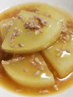 大根のそぼろあんかけ-レシピのメイン写真