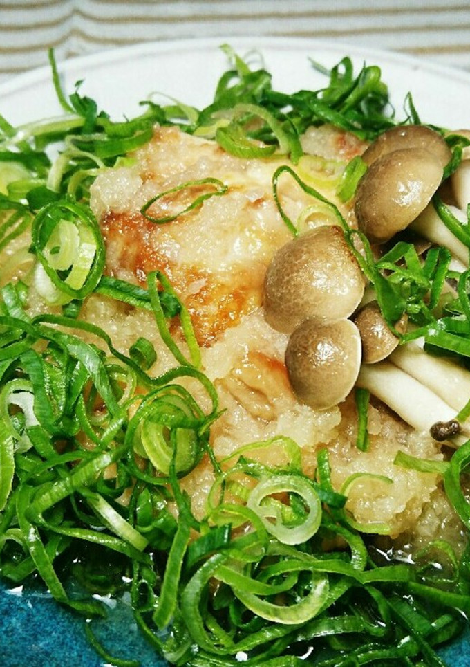 とり肉のみぞれ煮-レシピのメイン写真
