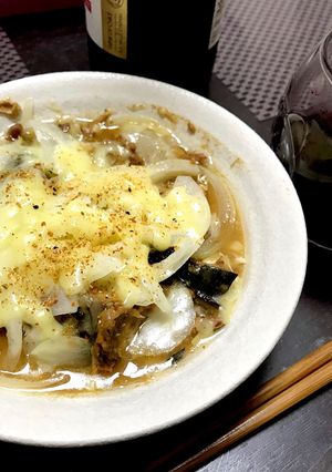 鯖の味噌煮缶で簡単おつまみ-レシピのメイン写真