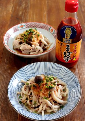 鶏皮キムチぽんず＆せせりキムチぽんず-レシピのメイン写真