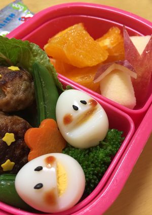うずら卵で☆スマイルじゅんちゃん☆-レシピのメイン写真
