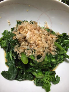 農家の食卓〜のらぼう菜のお浸し〜-レシピのメイン写真