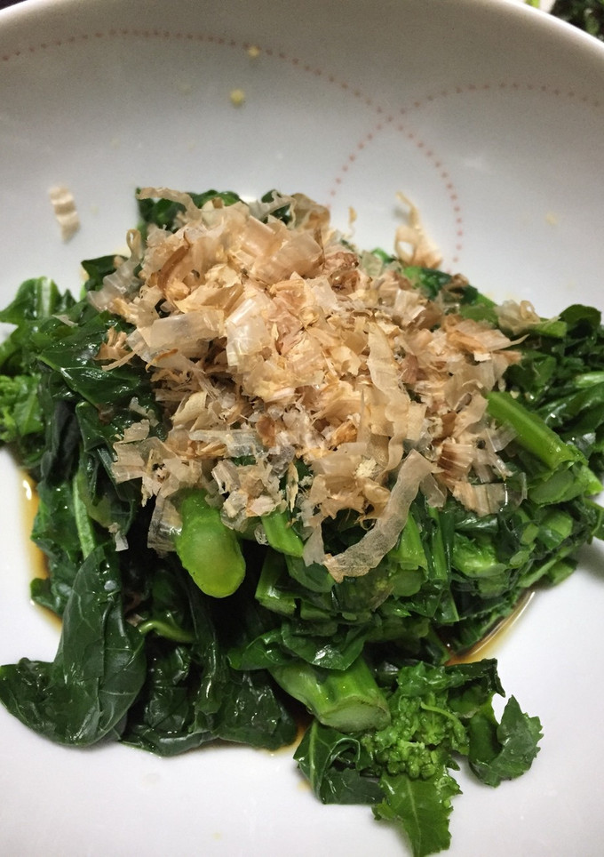 農家の食卓〜のらぼう菜のお浸し〜-レシピのメイン写真
