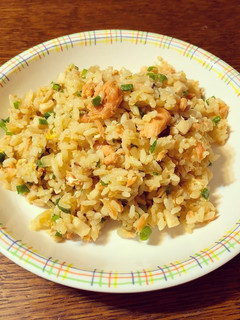 鮭チャーハン-レシピのメイン写真