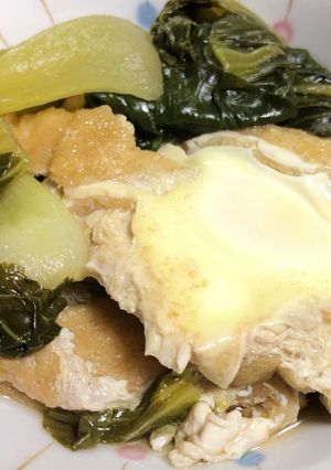 超楽々 チンゲン菜のコクまろ煮 作ります-レシピのメイン写真