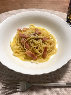 カルボナーラ-レシピのメイン写真