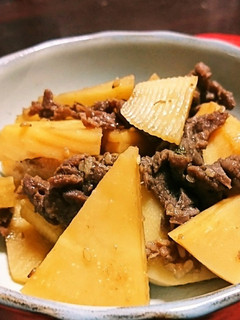 竹の子と牛肉の炒め物-レシピのメイン写真