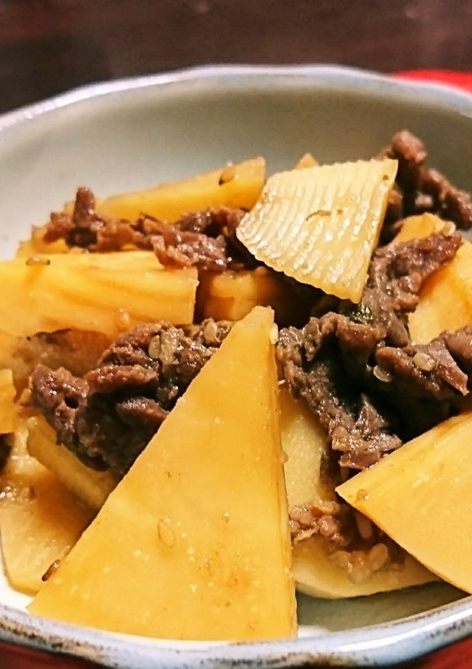 竹の子と牛肉の炒め物-レシピのメイン写真