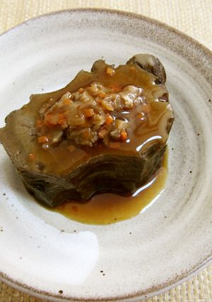 大浦ごぼうの肉詰め-レシピのメイン写真