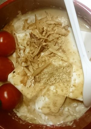 【血液サラサラ】豆腐と玉ねぎのサラダ-レシピのメイン写真